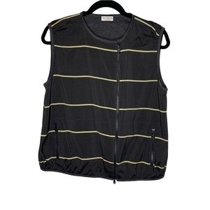 Brunello Cucinelli Off Center Zip Vest-M